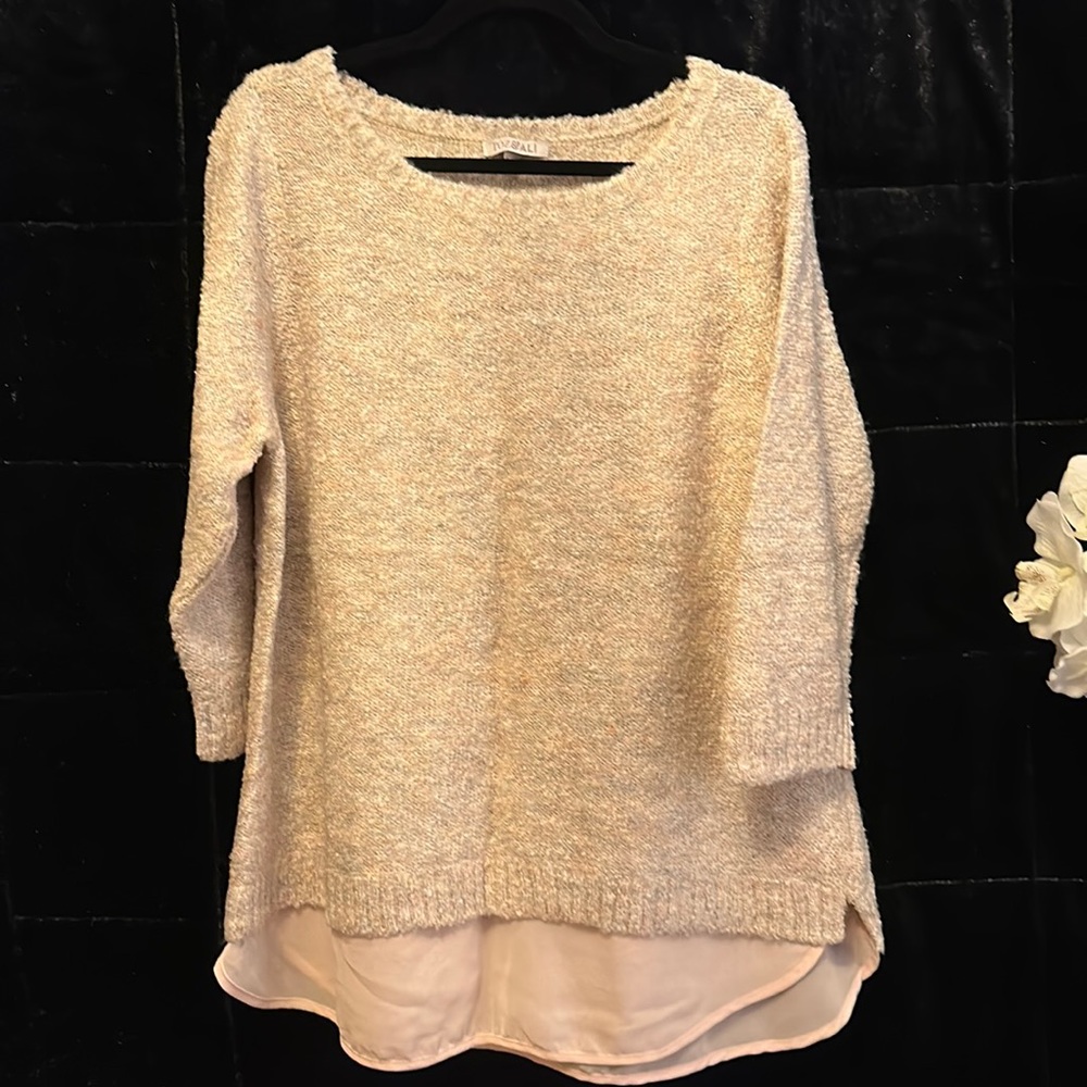 Roz & Ali Women’s Boucle Type Knit Sweater